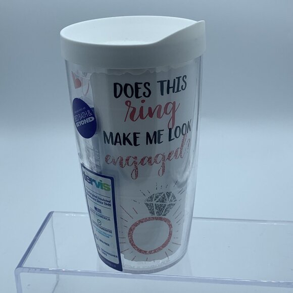 Tervis Tumbler 16oz Engagement Insulated Hot Or Cold - Picture 1 of 5